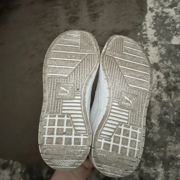 White Puma Platform Sneakers - Picture 6 of 6